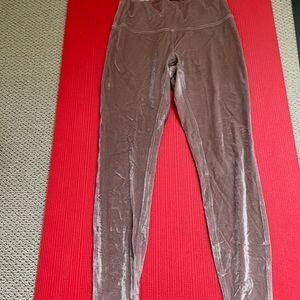 Lululemon velvet leggings